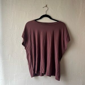 Eileen Fisher Mauve Top